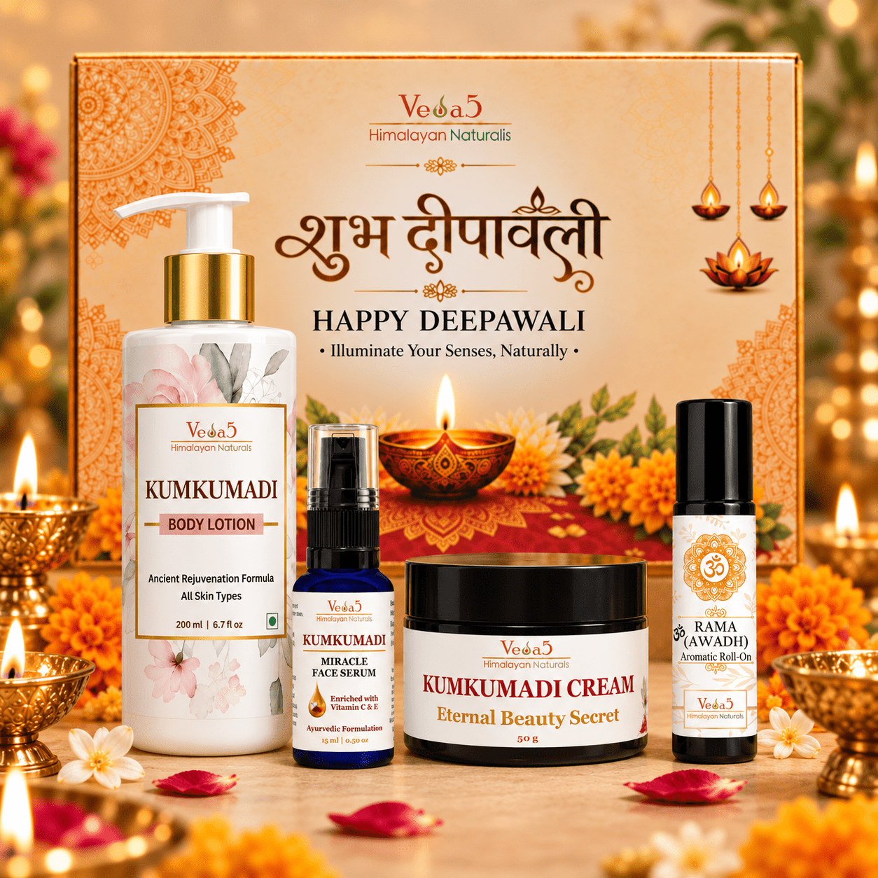 264482d4-26ee-4d42-91aa-7d779fea4407 Kumkumadi Festive Wellness Collection - Image 1